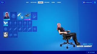 Office Chariot  Traversal Fortnite Emote [upl. by Evanne911]