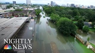 A Look At Why Houston Floods  NBC Nightly News [upl. by Selmore]