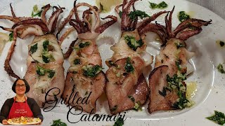 Grill Perfect Calamari A Mediterranean Delight [upl. by Marilou889]