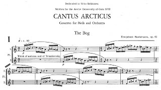 Einojuhani Rautavaara  Cantus Arcticus 1972 [upl. by Adnauqal916]