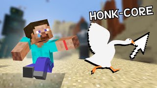 Modded Minecraft but I installed a goose virus [upl. by Llejk]