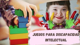 ¡Juegos caseros para la Discapacidad Intelectual 🎲👩‍🏫 [upl. by Garda]