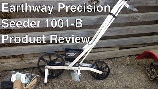 Earthway Precision Garden Seeder Model 1001B  Product Review by Alderman Farms [upl. by Vassaux]