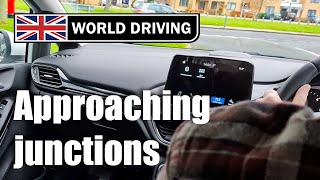 How to approach junctions in a manual car  UK driving lesson [upl. by Eziechiele177]