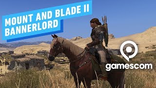 7 Minutes of New Mount and Blade 2 Bannerlord Gameplay  Gamescom 2019 [upl. by Namya]