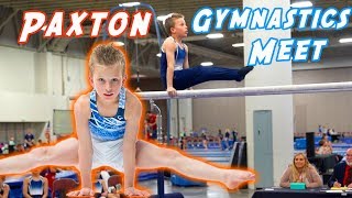 Paxtons 1st Gymnastics Meet on Youtube [upl. by Beal]