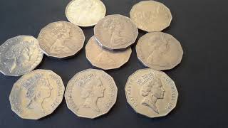 Australian COA 50 cent coins worth money [upl. by Blayne]