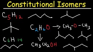 Drawing Constitutional Isomers of Alkanes  Organic Chemistry [upl. by Pacifa]