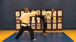 Black belt Taekwondo Advanced One step sparring [upl. by Fricke504]