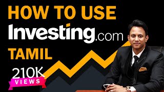 How to use Investingcom for Technical Chart Analysis   Tamil [upl. by Gnehs722]