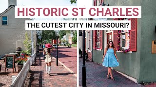 Exploring the Historic St Charles Missouri  The CUTEST City in Missouri [upl. by Taite]