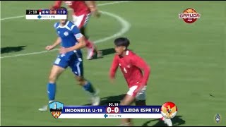 🔴SIARAN LANGSUNG  Timnas U19 vs Lleida Esportiu International Friendly Match 5 Januari 2021 Ditunda [upl. by Dnalyaw]