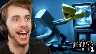 THE NIGHTMARE BEGINS AGAIN  Little Nightmares 2 Gameplay  Ep1 HD [upl. by Nagiem945]