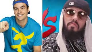 Mussoumano vs luccas neto batalha de youtuber [upl. by Anauqahc]