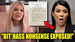 Khloe Kardashian EXPOSES Kourtney amp Travis Barker’s SHOCKING Breakup [upl. by Baird]