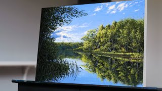 Painting a Realistic Landscape  Paint with Ryan [upl. by Huber416]