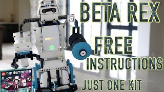 LEGO Mindstorms Robot Inventor 51515  Walking Humanoid  Beta Rex  Free Instructions [upl. by Letnoj315]