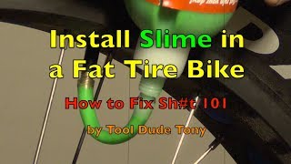 Tire Puncture Prevention with SLIME [upl. by Aifoz]