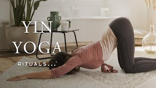 Stretch the day’s tension away with this yin yoga sequence 35minute practice  Rituals [upl. by Magena]