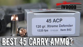 Underwood Ammo 45 ACP Xtreme Defender [upl. by Nellaf]