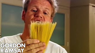 How To Cook The Perfect Pasta  Gordon Ramsay [upl. by Airretal629]