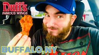 DUFFS FAMOUS WINGS REVIEW BUFFALO NY [upl. by Petra27]