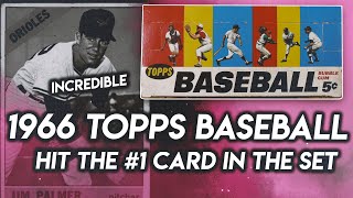 Rare 2800 1966 Topps Baseball Pack Series 2 Opened INCREDIBLE HIT [upl. by Llerehs]