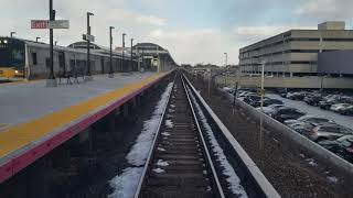 4K60p LIRR M3 Front Window Jamaica to Ronkonkoma [upl. by Blanca]