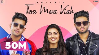 Tera Mera Viah  PRIYA Full Song Jass Manak  Rav Dhillon  MixSingh  GK DIGITAL  Geet MP3 [upl. by Muiram]