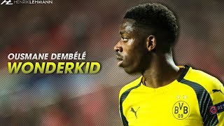 19 Year Old Ousmane Dembélé  Dortmund  Goals amp Skills [upl. by Shaya242]