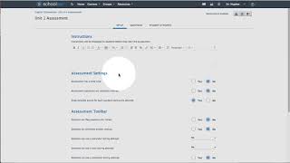 Schoology Assessment Overview [upl. by Analat57]