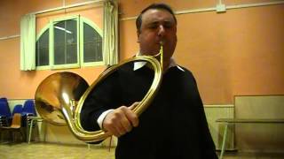 La St Hubert French Hunting Horn fanfare [upl. by Essilevi212]