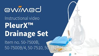 Instructional video  PleurX™ Drainage Set [upl. by Lew]