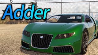 Truffade Adder Performance Test PURE SOUND  GTA V [upl. by Anawqahs]