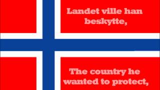 National anthem of Norway Lyrics [upl. by Etnahsal]