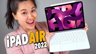 iPad Air 2022 Review  Almost Pro [upl. by Nnoved]