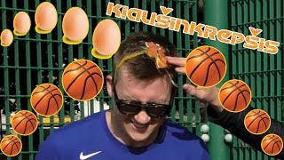 EMIGRANTAS YOUTUBERIS ŽAIDŽIA KREPŠINĮ [upl. by Amiarom]