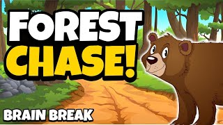 Forest Chase  Brain Break  GoNoodle Inspired [upl. by Teraj]