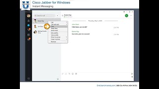 Cisco Jabber 2020  Instant Messaging [upl. by Metzger]