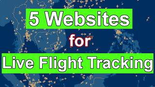 5 Best Websites for Live Flight Tracking [upl. by Llemij]