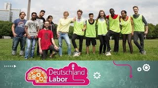 Deutsch lernen A2  Das Deutschlandlabor  Folge 03 Fußball [upl. by Humfried]