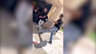 DISTURBING VIDEO Student brutally punched at Moreno Valley school  ABC7 [upl. by Fabi34]