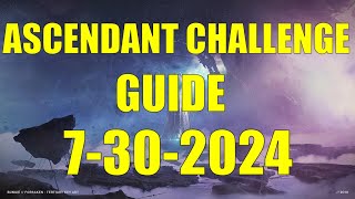 Destiny 2  Ascendant Challenge Guide and Location 7302024 [upl. by Stead]