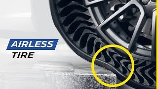 New generation of airless tire  Michelin [upl. by Idelson]