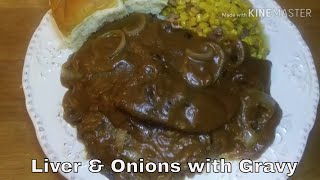 How To Make Tender Delicious Liver amp Onions  Liver Onions amp Gravy [upl. by Philana]