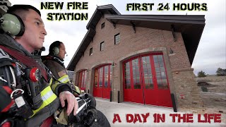 First 24 Hours in a New Fire Station  A Day in the Life [upl. by Bank]