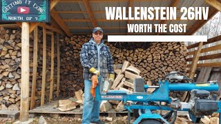 Old Wallenstein Wood Splitter  A Quality Log Splitter [upl. by Lat402]