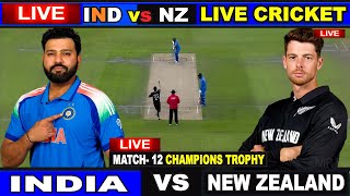 🔴Last 3 Over INDIA vs New Zealand LIVE [upl. by Dnomder]