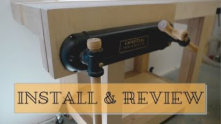 Veritas Twin Screw Vise Install amp Review [upl. by Acinad556]