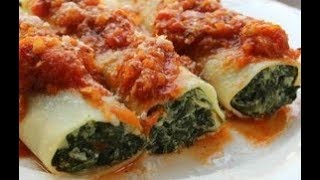 Canelones Caseros de Acelga tutorial paso a paso [upl. by Shiller765]